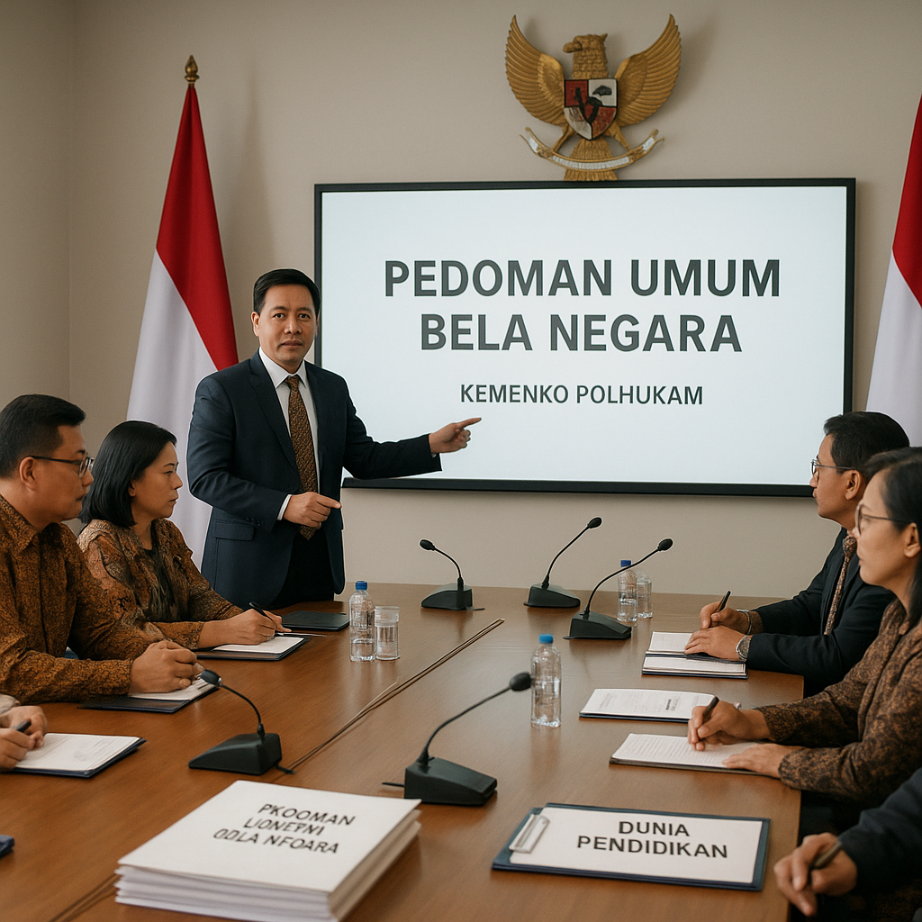 Kemenko Polhukam Bahas Rencana Penyusunan Pedoman Umum Bela...
