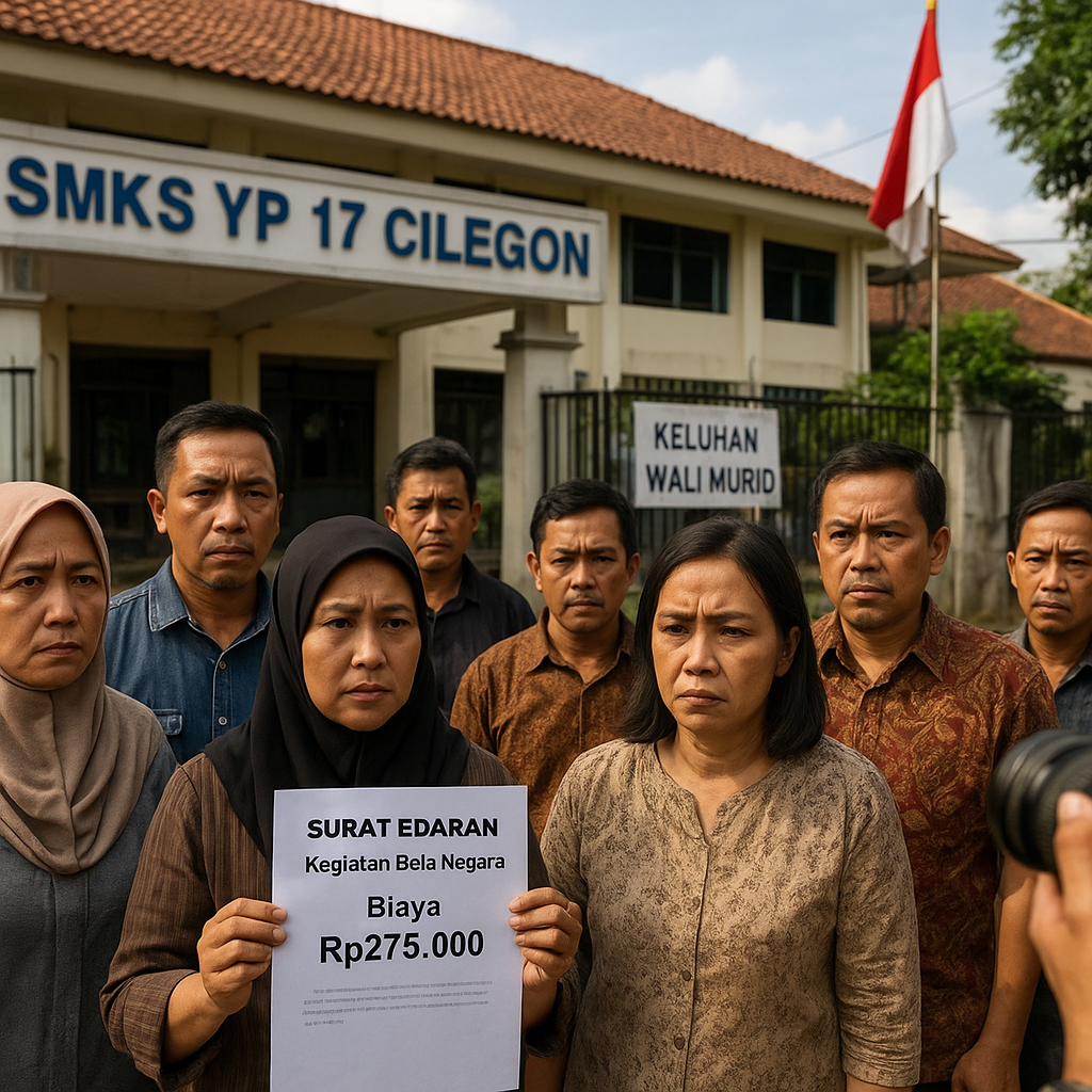 Wali Murid SMKS YP 17 Cilegon Keluhkan Surat Edaran Kegiatan...