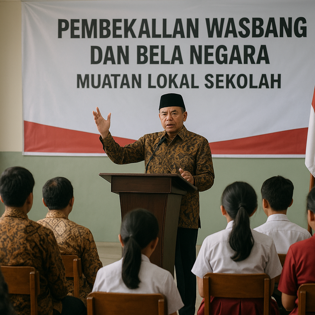 Bupati Pamekasan Instruksikan Pembekalan Wasbang dan Bela Ne...