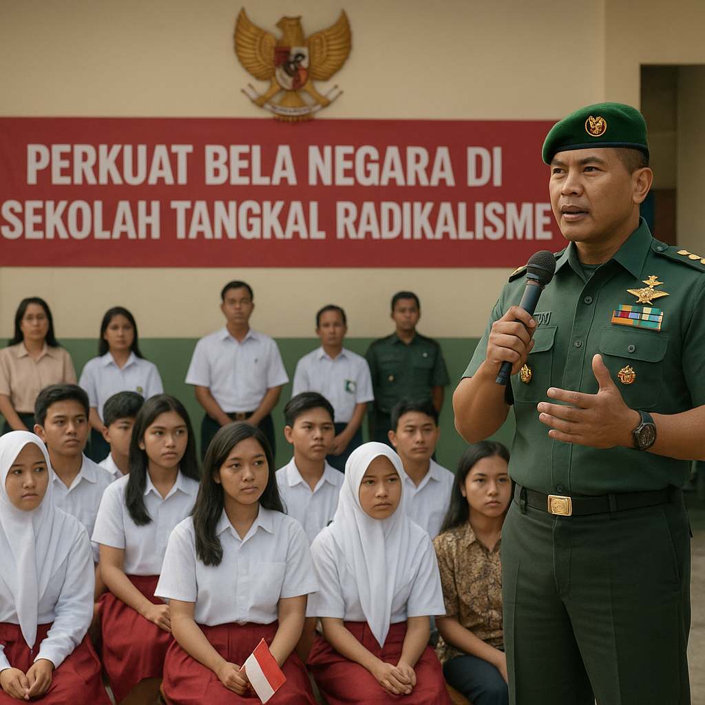 Pangdam Jaya: Perkuat Bela Negara di Sekolah untuk Tangkal R...