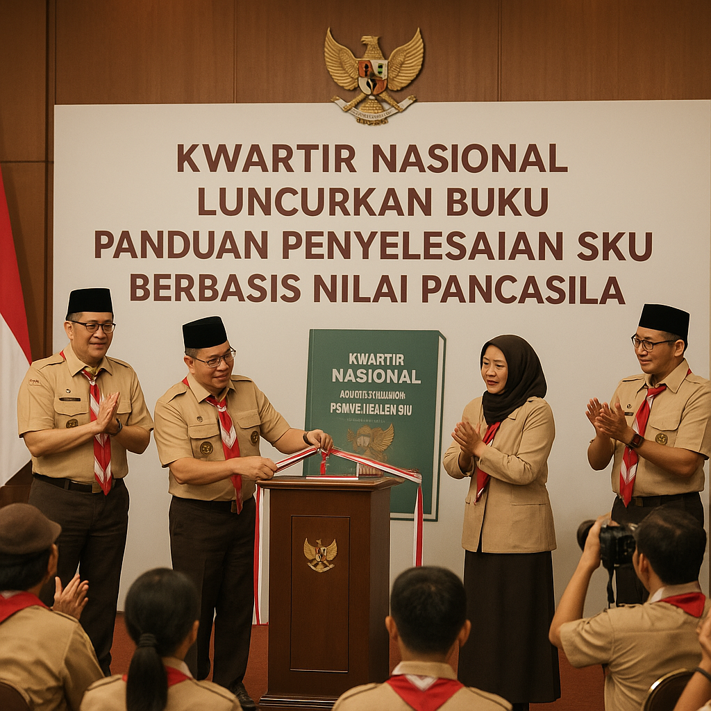 Kwartir Nasional Luncurkan Buku Panduan Penyelesaian SKU ber...