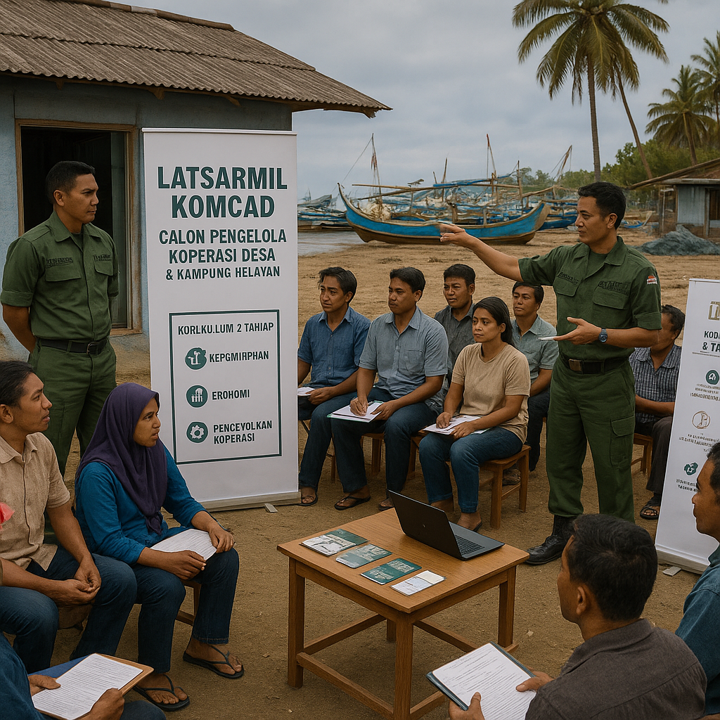 Puluhan Ribu Calon Pengelola Koperasi Desa dan Kampung Nelay...