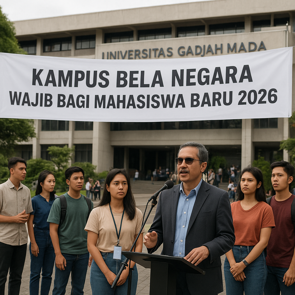 Univeritas Gadjah Mada Kembali Gelar 'Kampus Bela Negara', W...