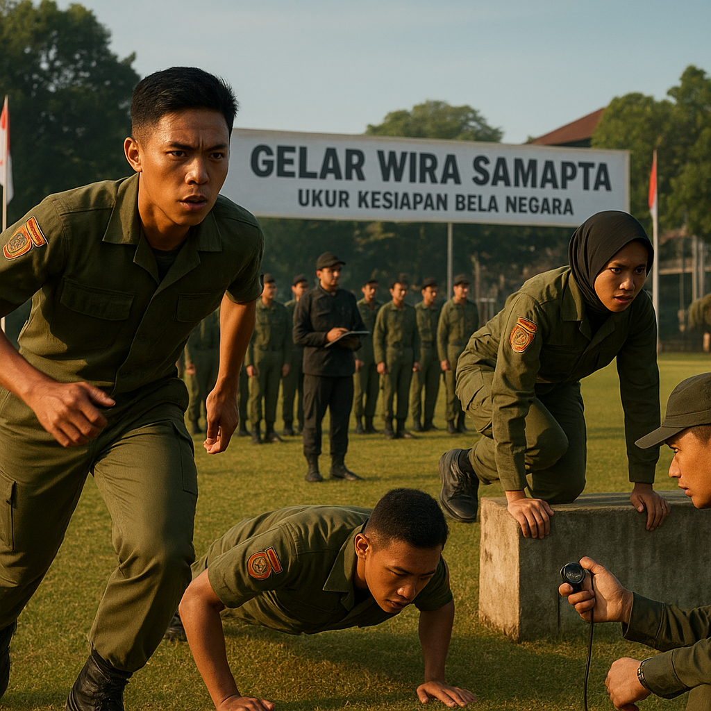 Resimen Mahasiswa Se-Jawa Gelar Gelar Wira Samapta, Ukur Kes...