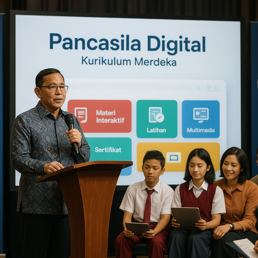 Tingkatkan Literasi Digital dan Wawasan Kebangsaan, Kemendik...