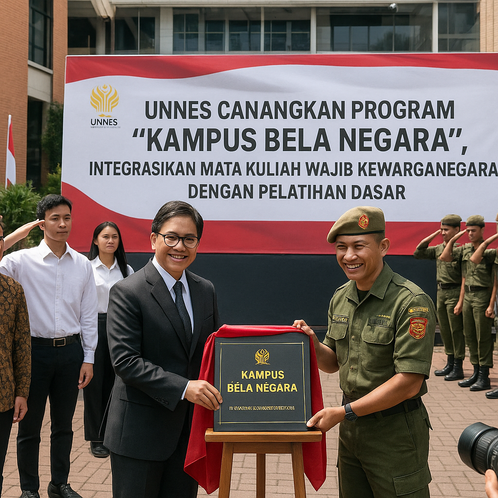 Unnes Canangkan Program 'Kampus Bela Negara', Integrasikan M...