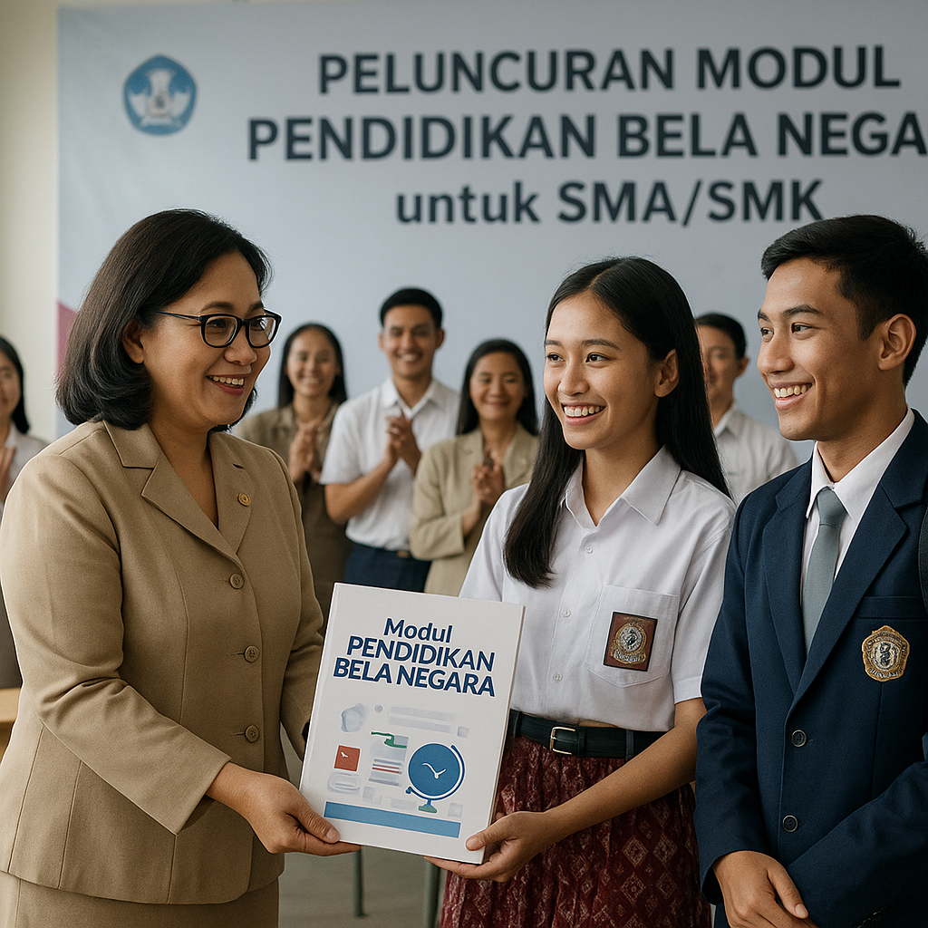 Kemendikbudristek Luncurkan Modul Pendidikan Bela Negara unt...