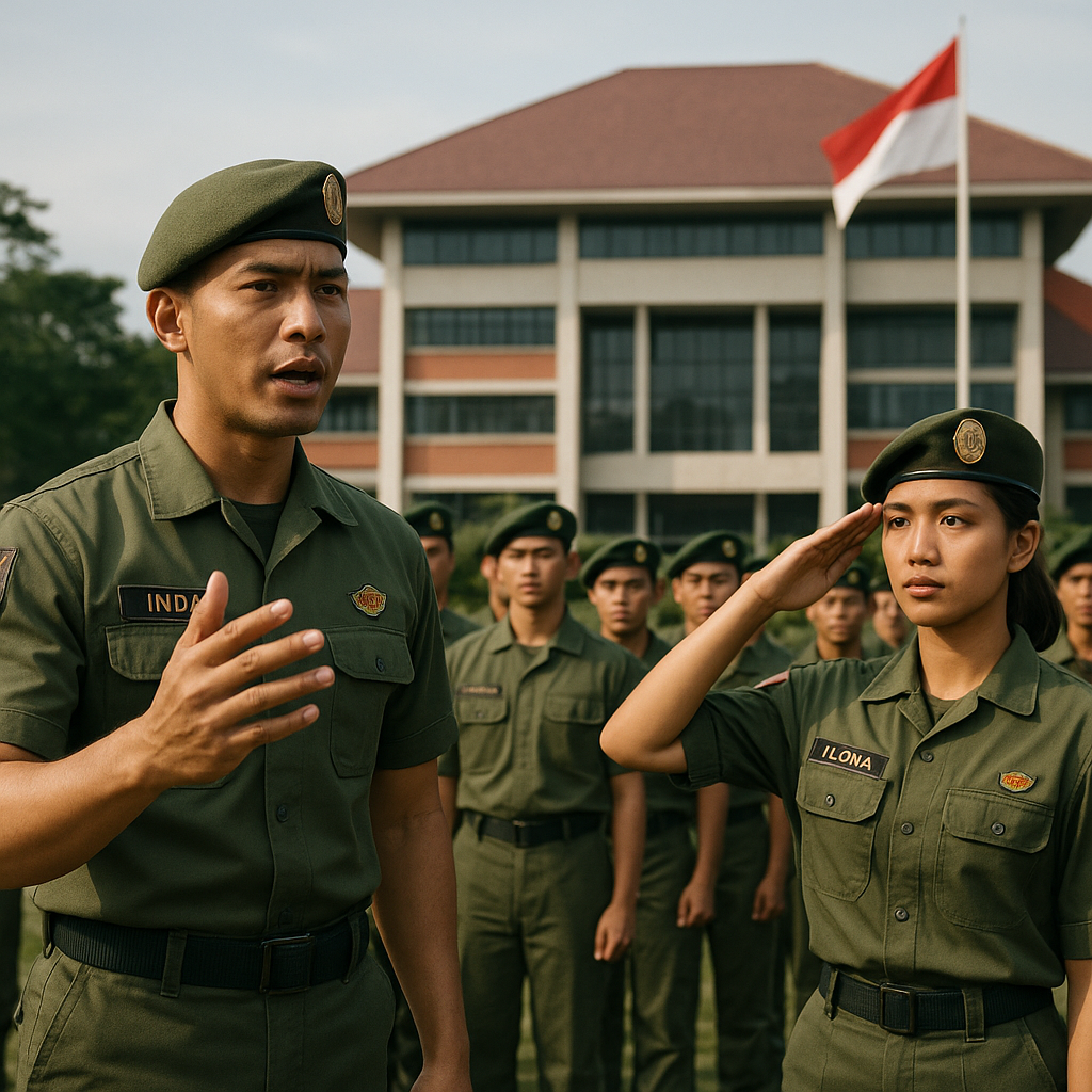 Peran Resimen Mahasiswa dalam Membangun Jiwa Bela Negara di...
