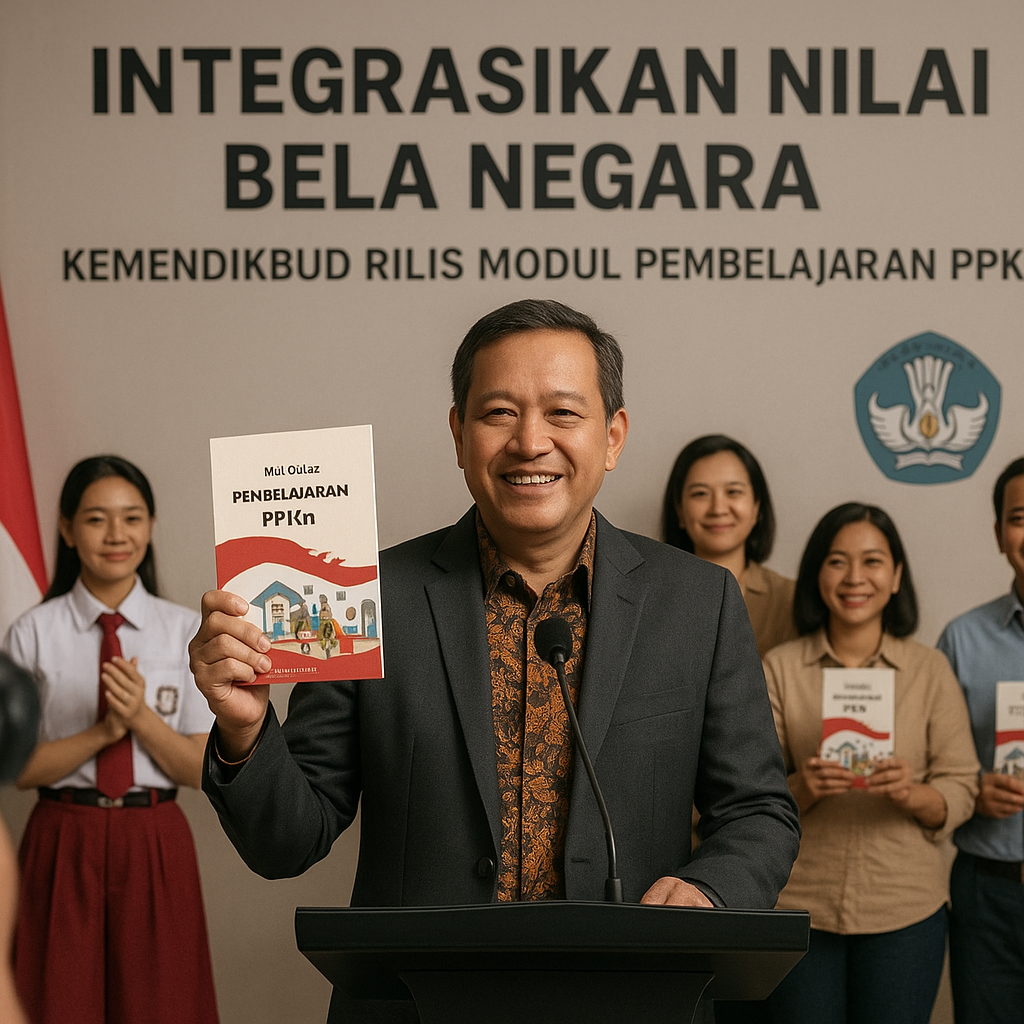 Integrasikan Nilai Bela Negara, Kemendikbud Rilis Modul Pemb...