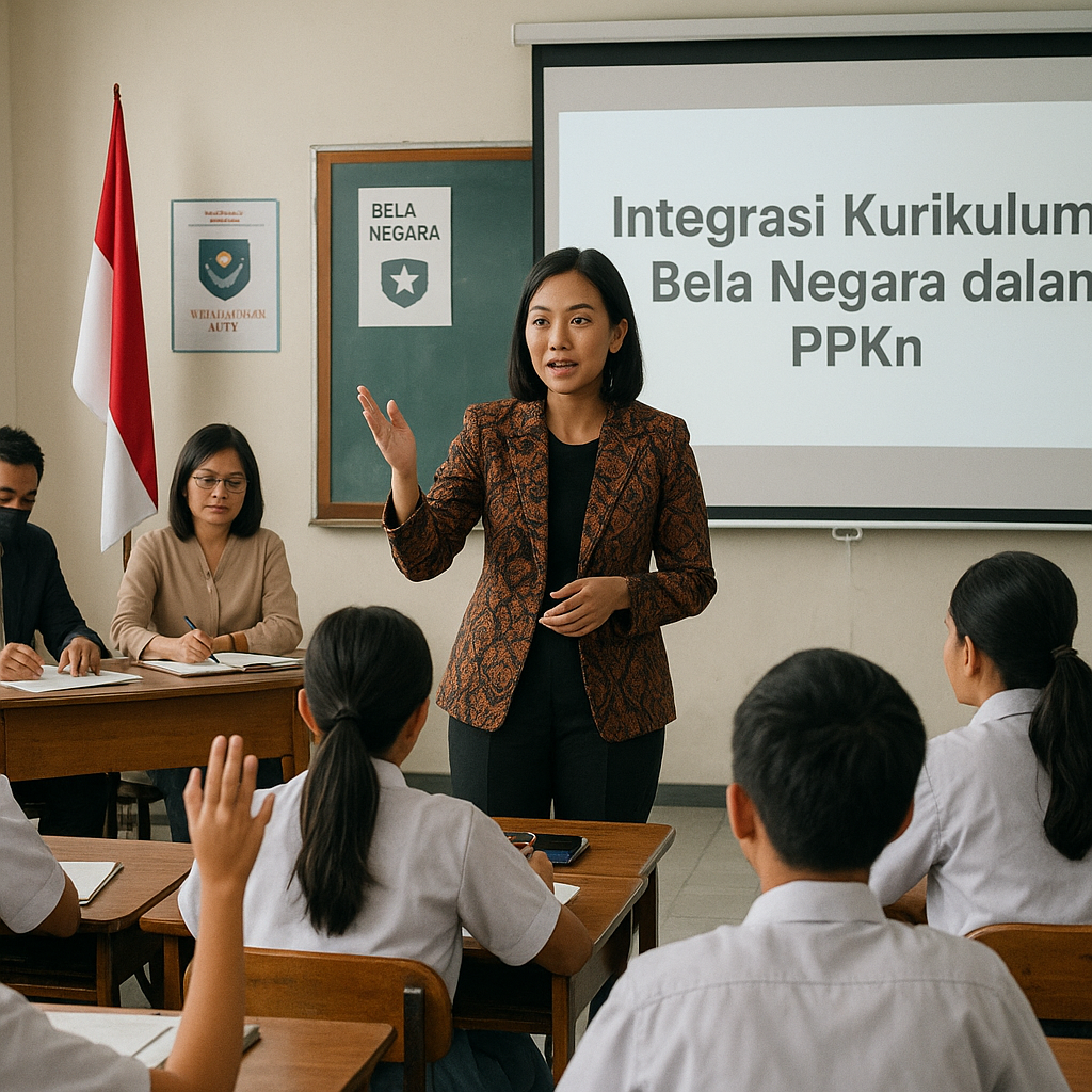 Integrasi Kurikulum Bela Negara dalam Mata Pelajaran PPKn di...