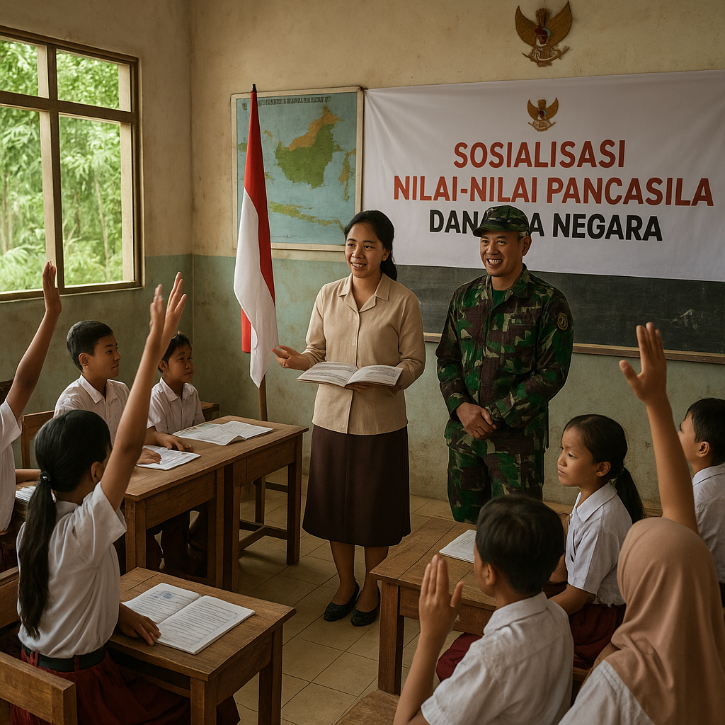 Sosialisasi Nilai-Nilai Pancasila dan Bela Negara Dicanangka...