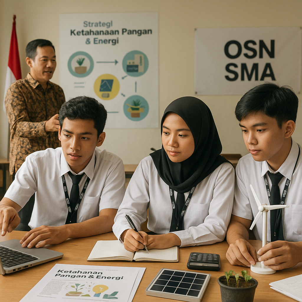 Unsur Bela Negara Dimasukkan dalam Materi Olimpiade Sains Na...