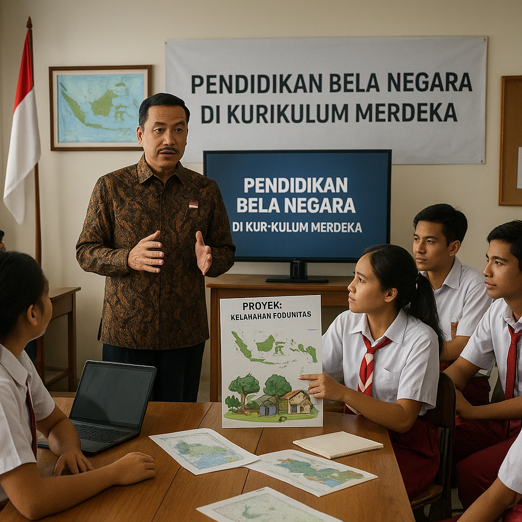 Mendikbudristek Perkuat Kurikulum Pendidikan Bela Negara di...