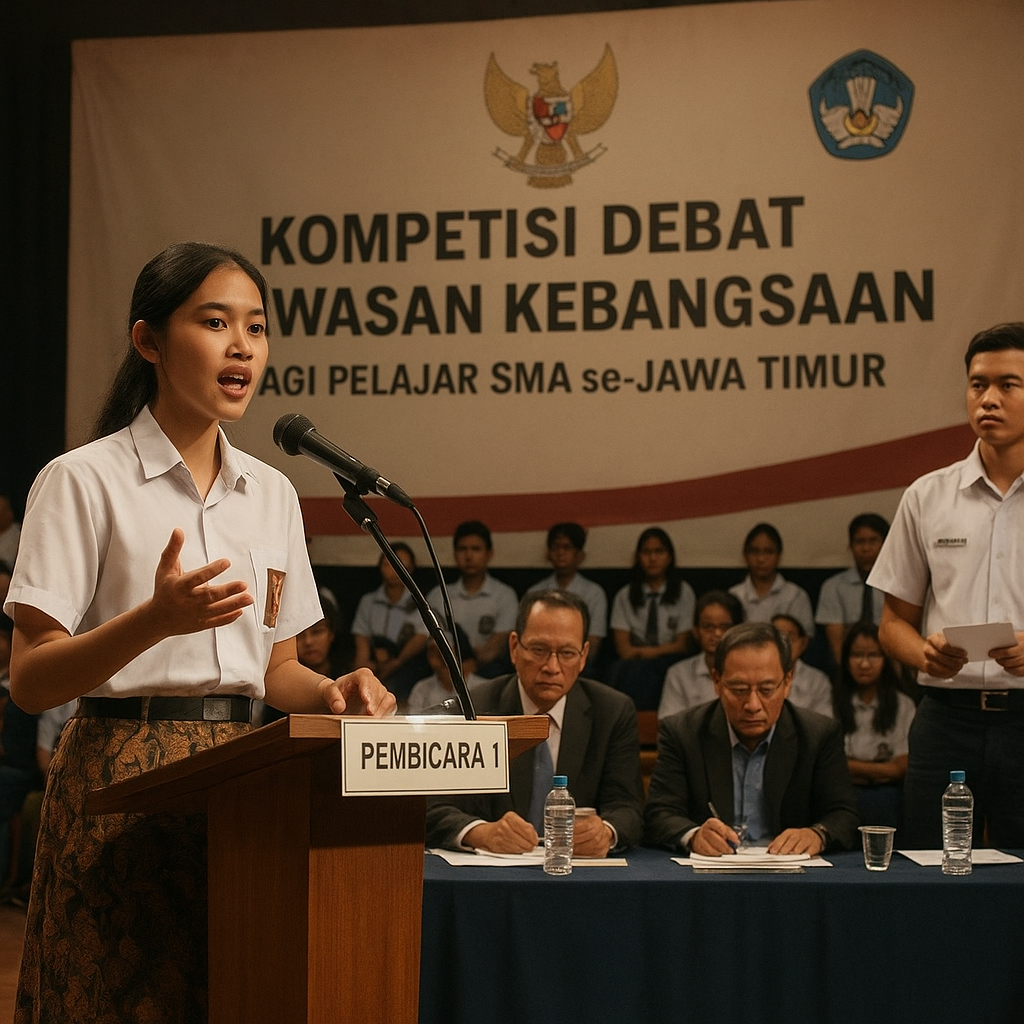 Literasi Wawasan Kebangsaan Melalui Kompetisi Debat bagi Pel...