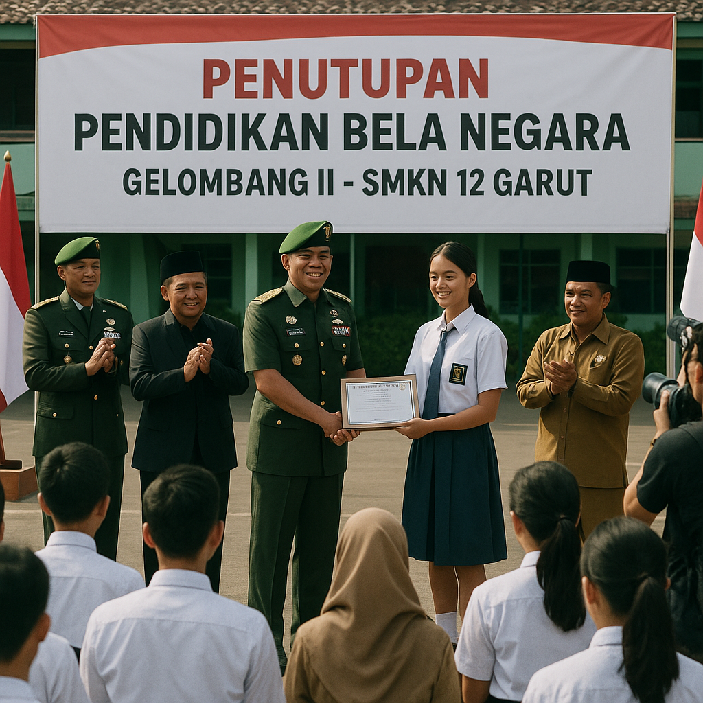 Danrem 062/Tn Menutup Pendidikan Bela Negara Gelombang ke-II...