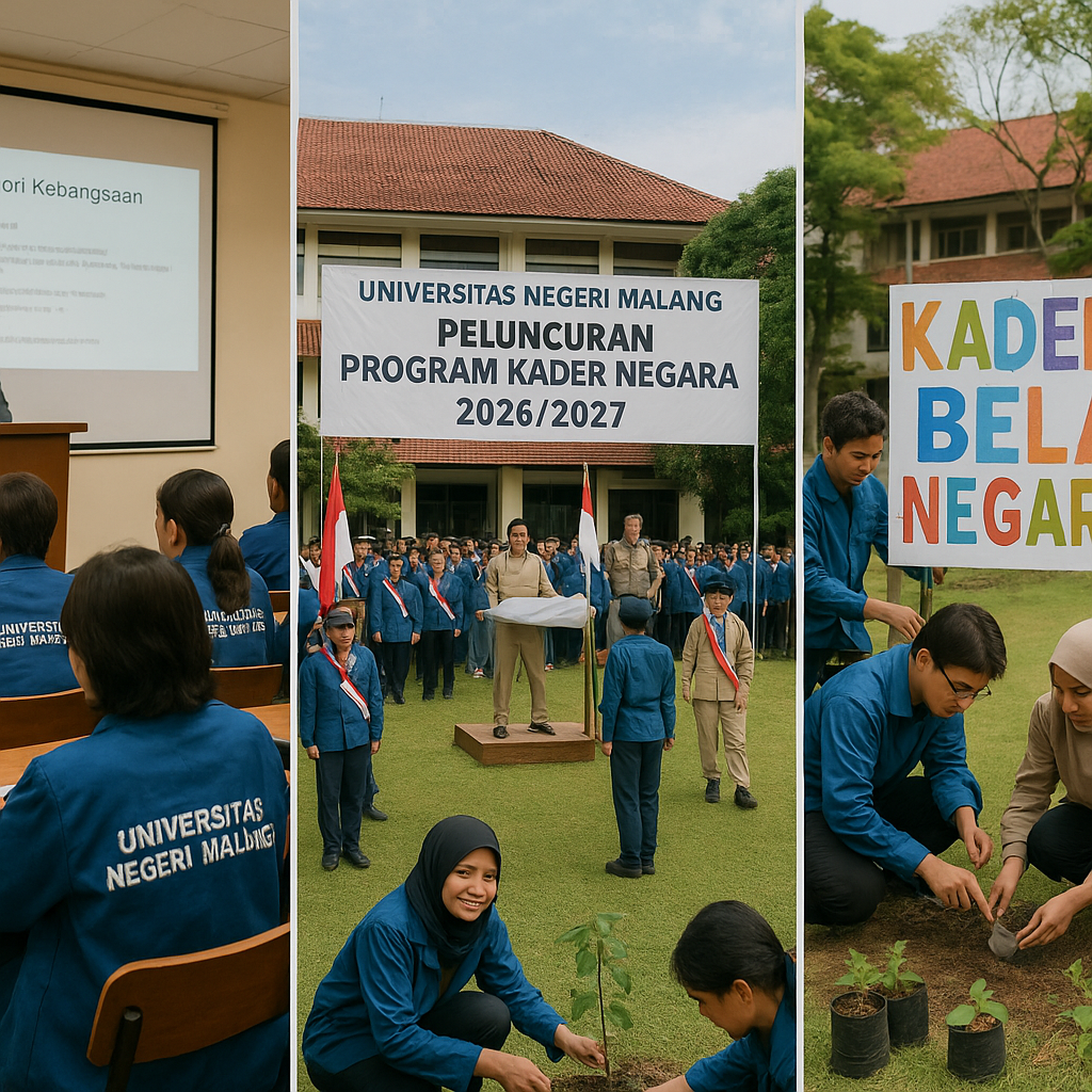 Universitas Negeri Malang Luncurkan Program 'Kader Bela Nega...