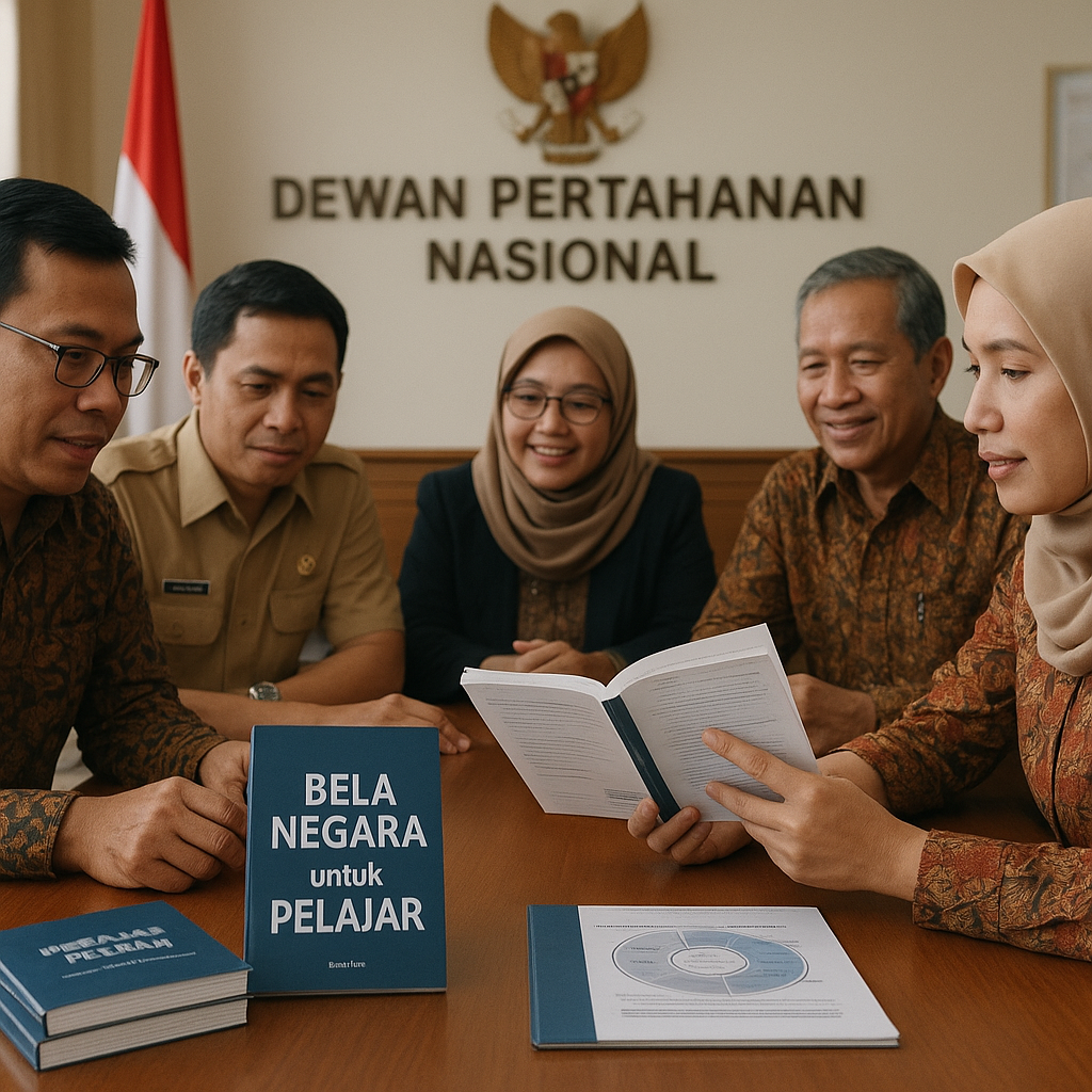 Penyusunan Buku Saku 'Bela Negara untuk Pelajar' oleh Dewan...