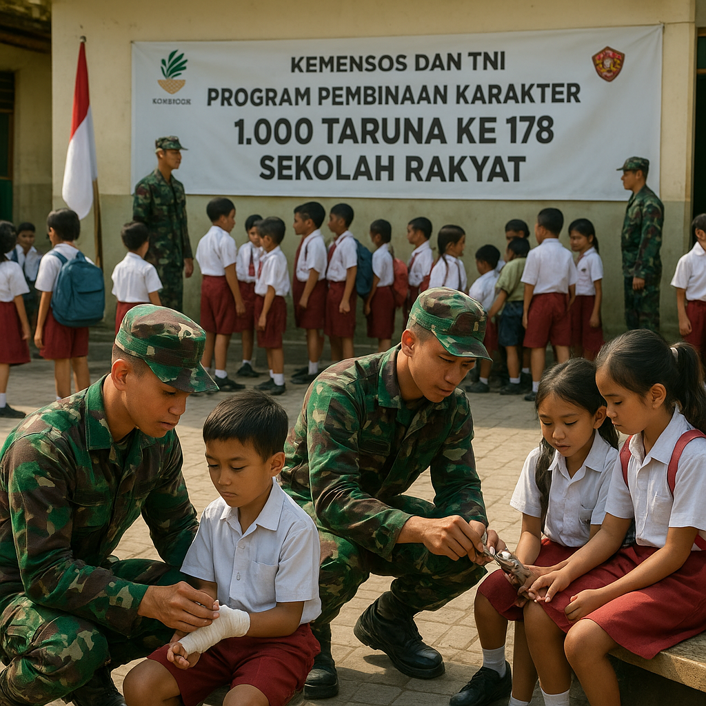 Kemensos dan TNI Siapkan 1.000 Taruna Akmil untuk Bentuk Kar...