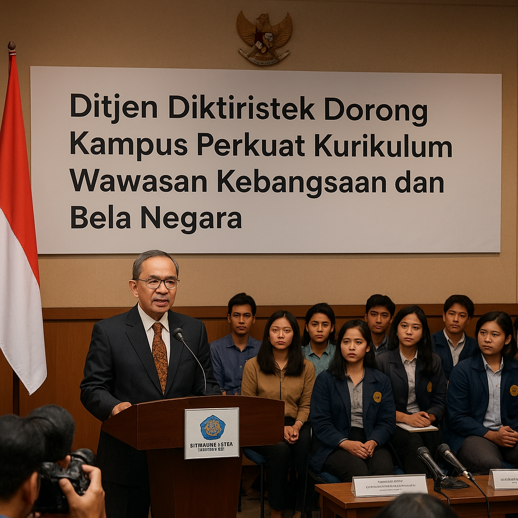 Ditjen Diktiristek Dorong Kampus Perkuat Kurikulum Wawasan K...