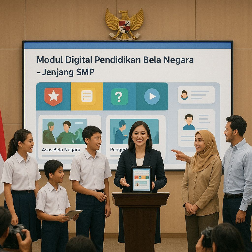Kemendikbudristek Luncurkan Modul Digital 'Pendidikan Bela N...
