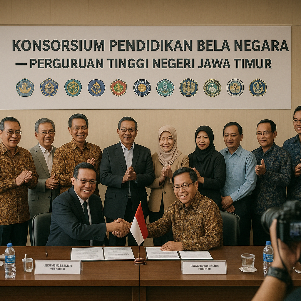 Perguruan Tinggi Negeri di Jawa Timur Bentuk Konsorsium Pend...