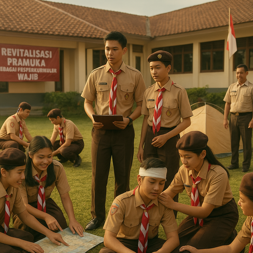Revitalisasi Pramuka sebagai Ekstrakurikuler Wajib untuk Pen...