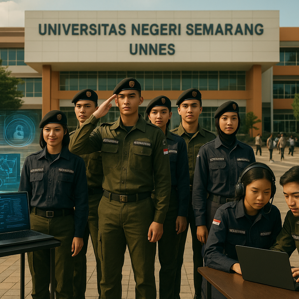 Unnes Resmi Bentuk Resimen Mahasiswa Batalyon Baru, Fokus pa...