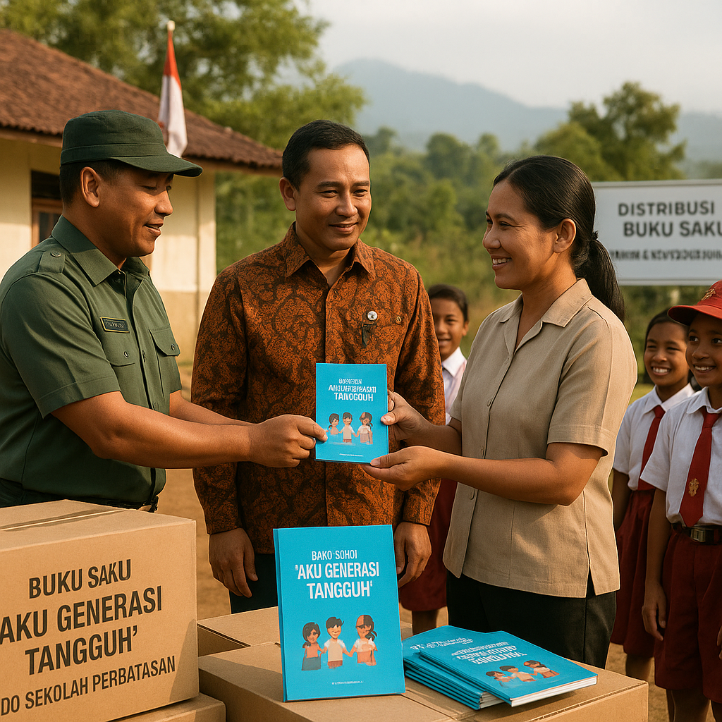 Buku Saku "Aku Generasi Tangguh" Disalurkan ke 5.000 Sekolah...