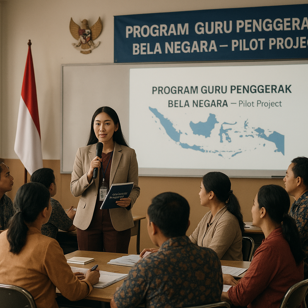 Program 'Guru Penggerak Bela Negara' Dimulai di 10 Provinsi...