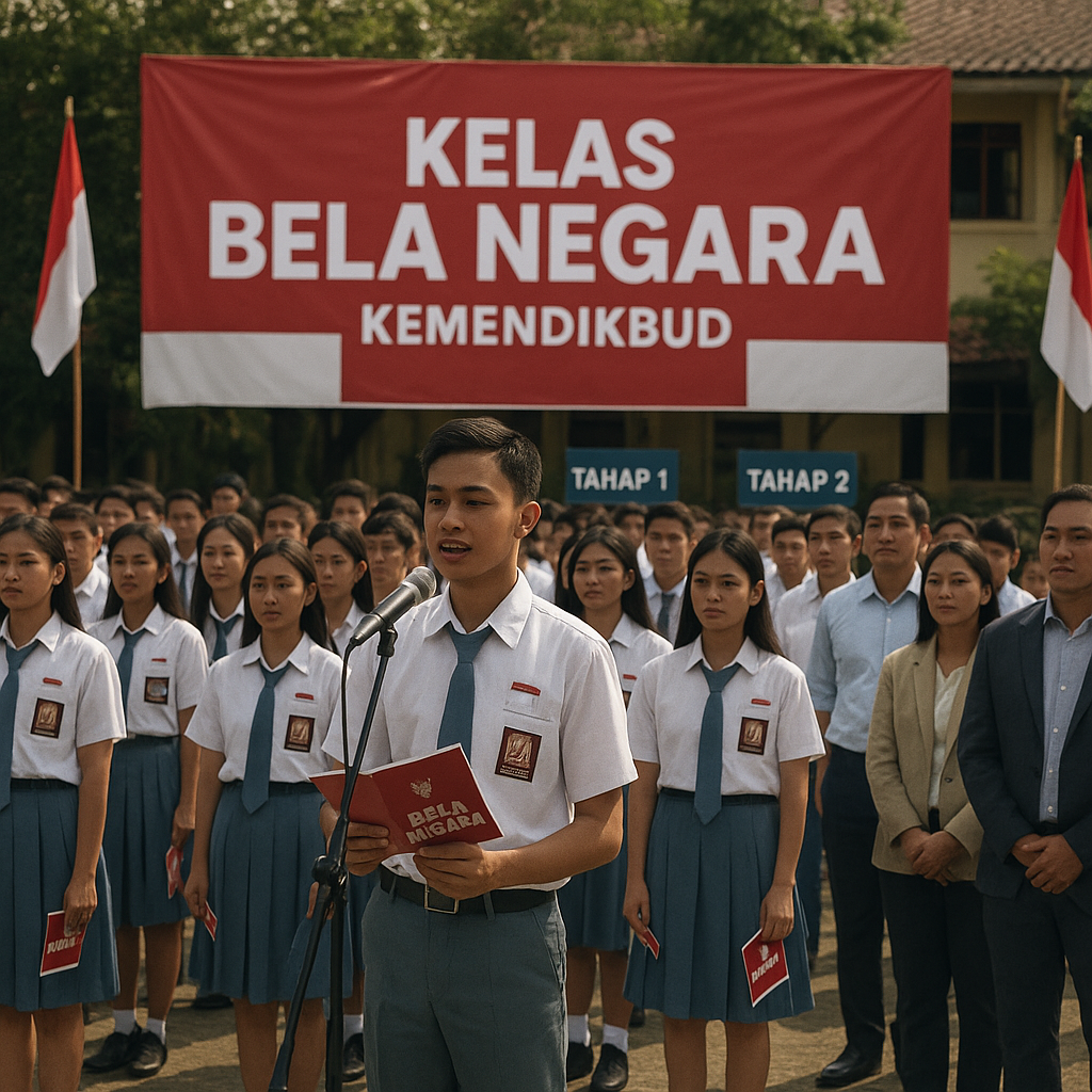Kemendikbud Kembali Gelar 'Kelas Bela Negara' Serentak untuk...