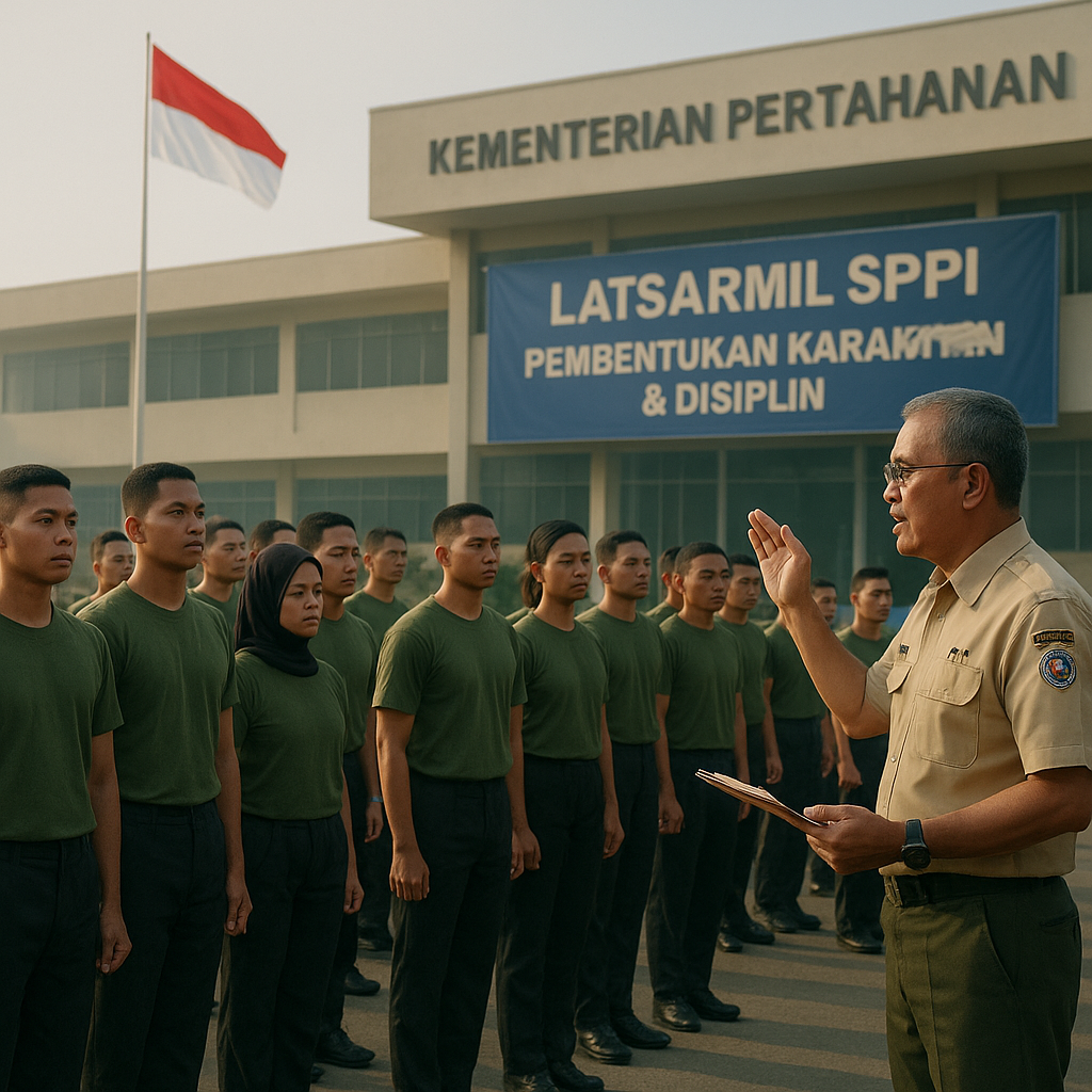 Kemhan Tegaskan Latsarmil SPPI Bukan untuk Mencetak Prajurit...