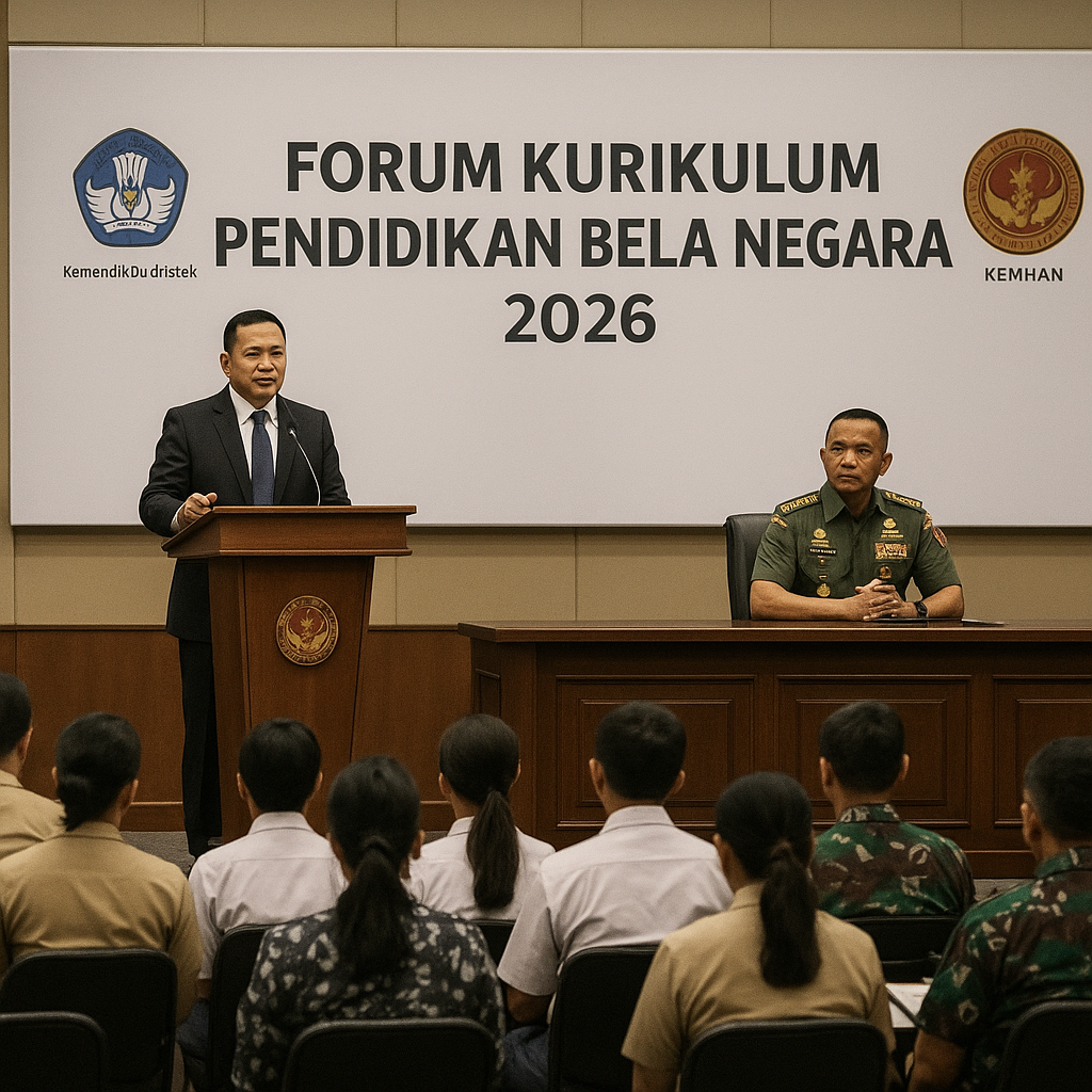 Kemendikbudristek dan Kemhan Gelar Forum Kurikulum Pendidika...