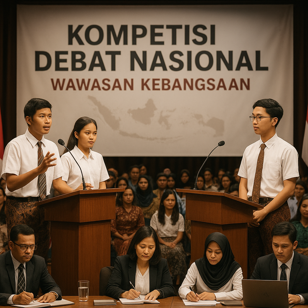 Literasi Wawasan Kebangsaan Melalui Kompetisi Debat bagi Pel...