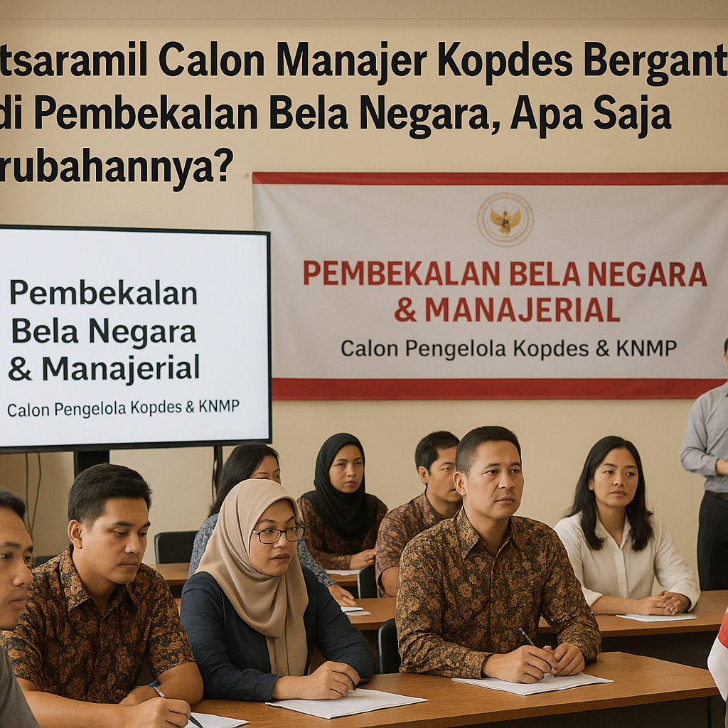Latsarmil Calon Manajer Kopdes Berganti Jadi Pembekalan Bela...