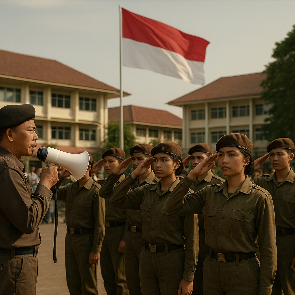 Peran Resimen Mahasiswa dalam Pendidikan Bela Negara di Perg...