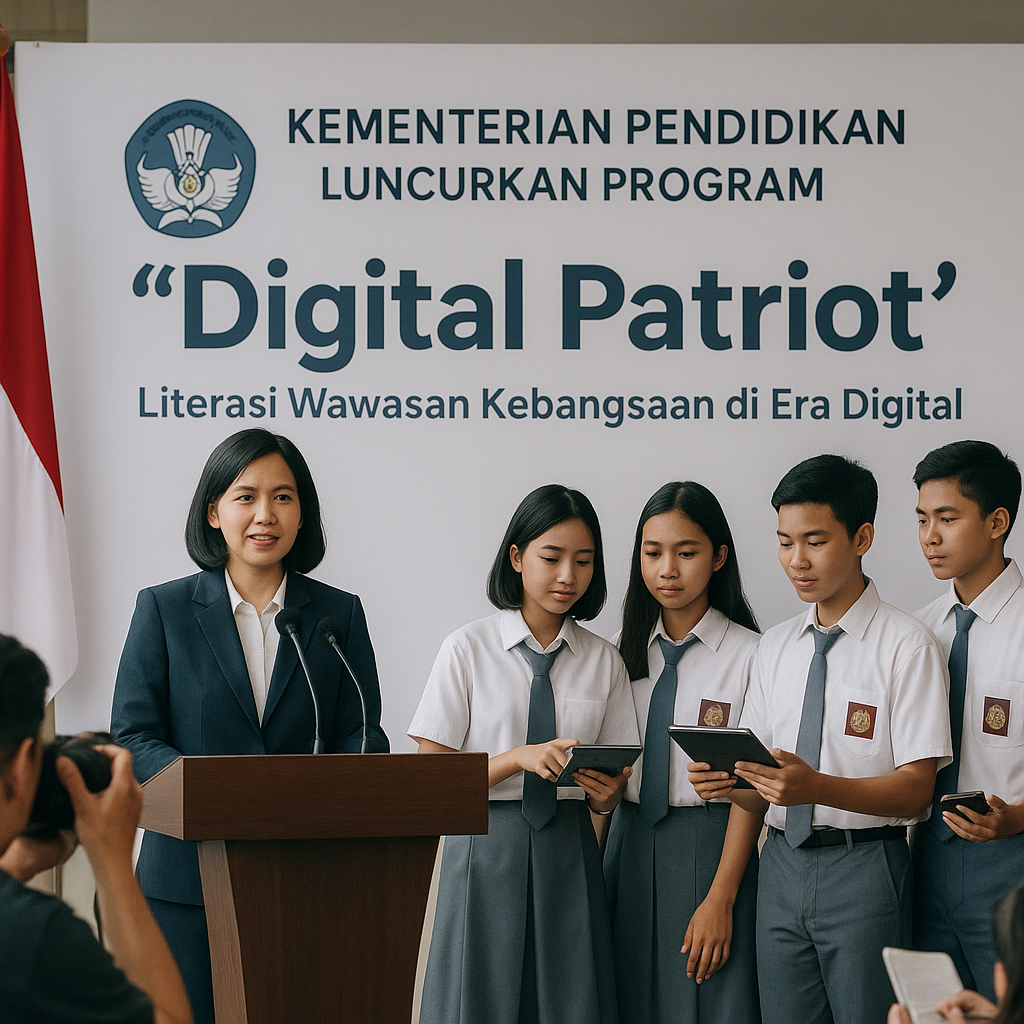 Kementerian Pendidikan Luncurkan Program 'Digital Patriot' u...