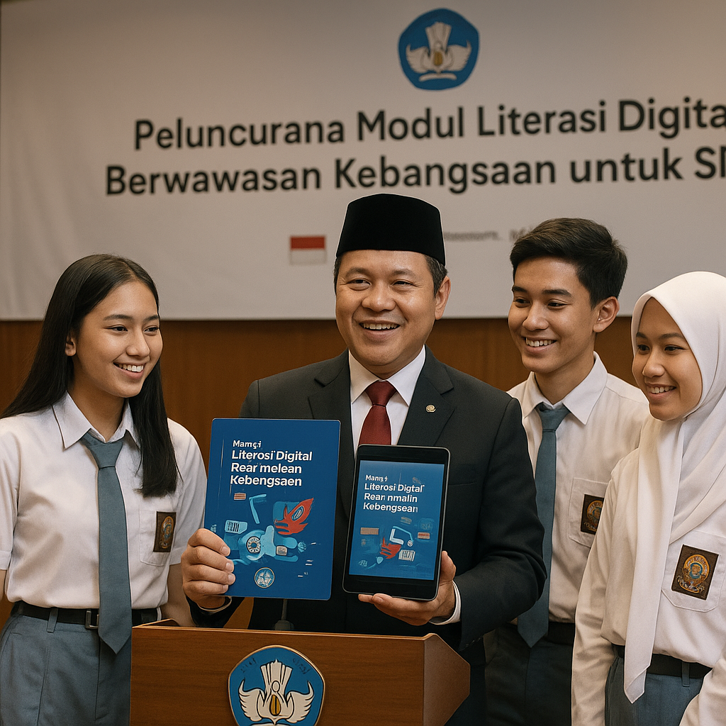 Mendikbudristek Luncurkan Modul Literasi Digital Berwawasan...