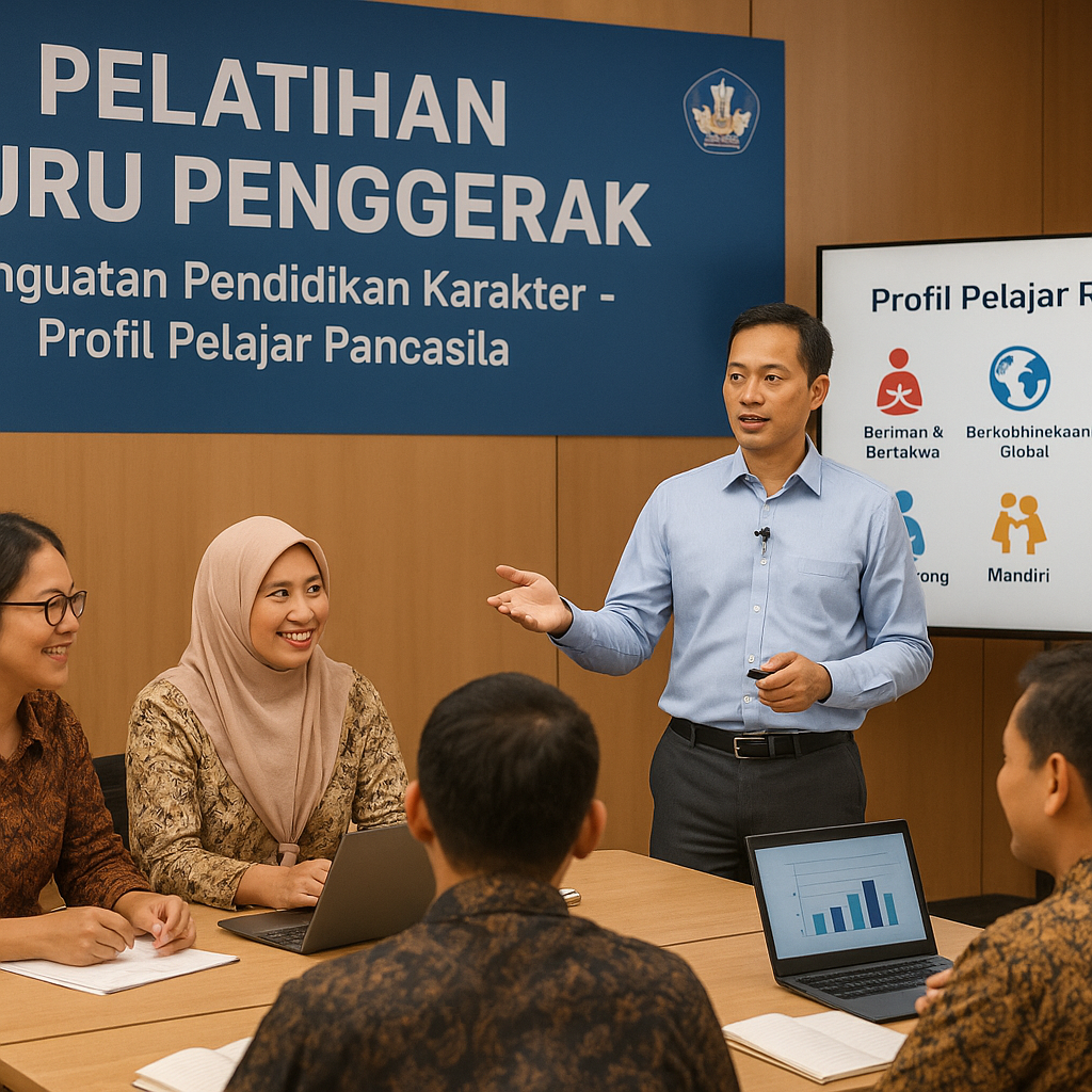 Pelatihan Guru Penggerak untuk Penguatan Pendidikan Karakter...