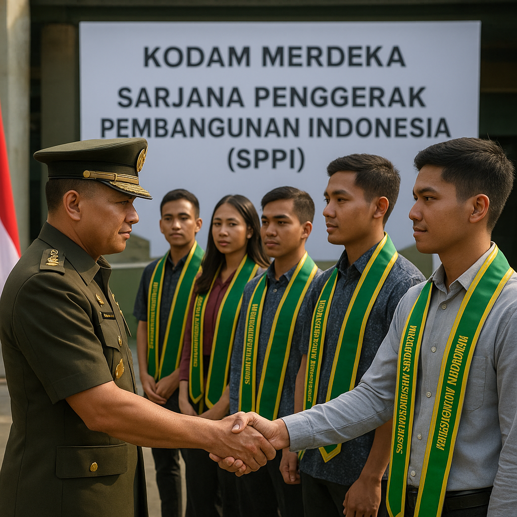 Kodam Merdeka Bentuk Karakter Sarjana Penggerak Pembangunan...