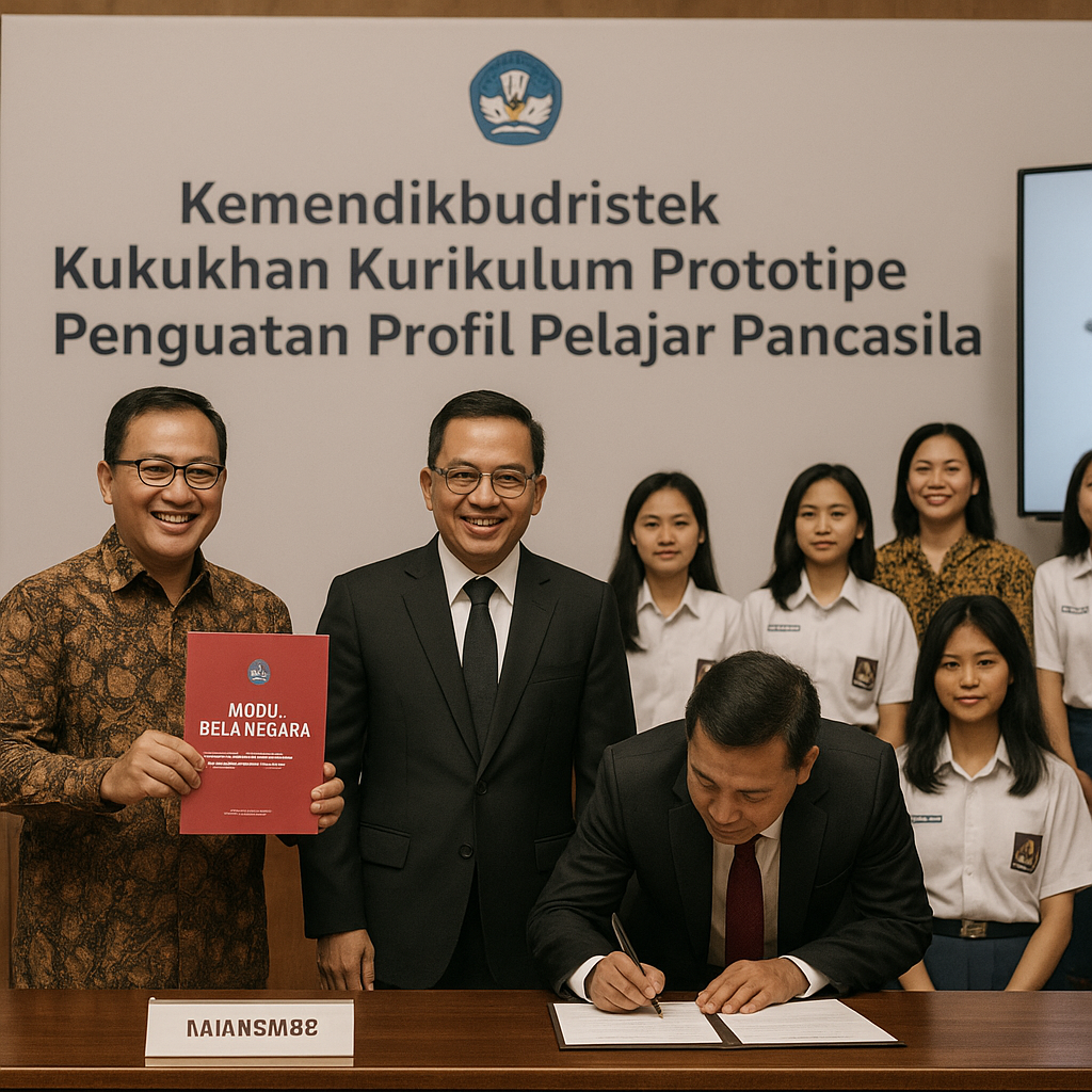 Kemendikbudristek Kukuhkan Kurikulum Prototipe Penguatan Pro...