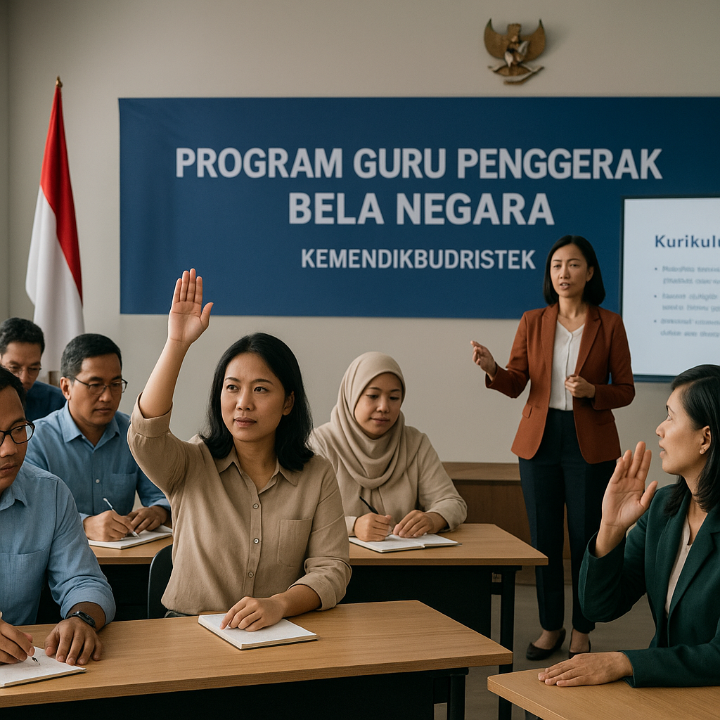Program "Guru Penggerak Bela Negara" untuk Meningkatkan Komp...
