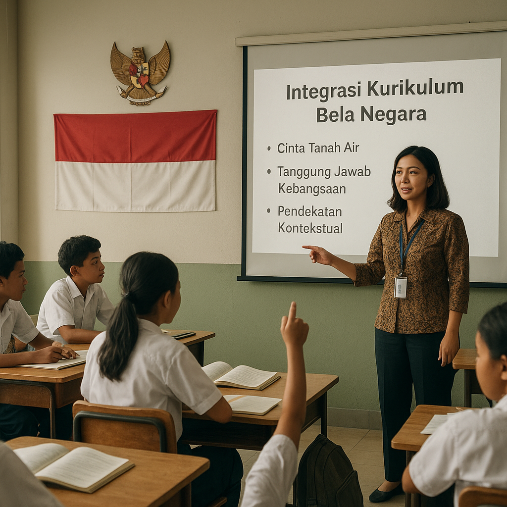 Kurikulum Bela Negara akan Diintegrasikan ke Mata Pelajaran...