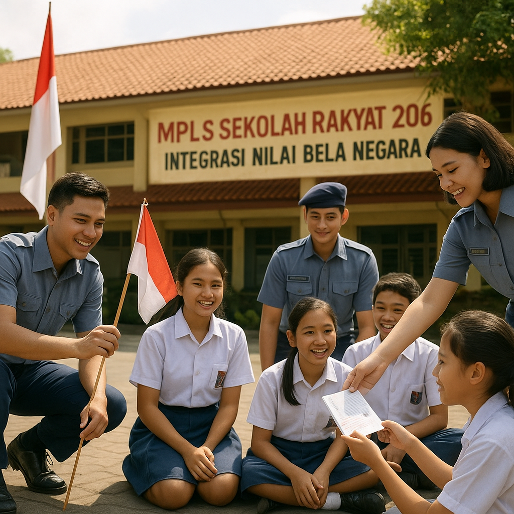 Integrasi Nilai Bela Negara dalam Masa Pengenalan Sekolah (M...