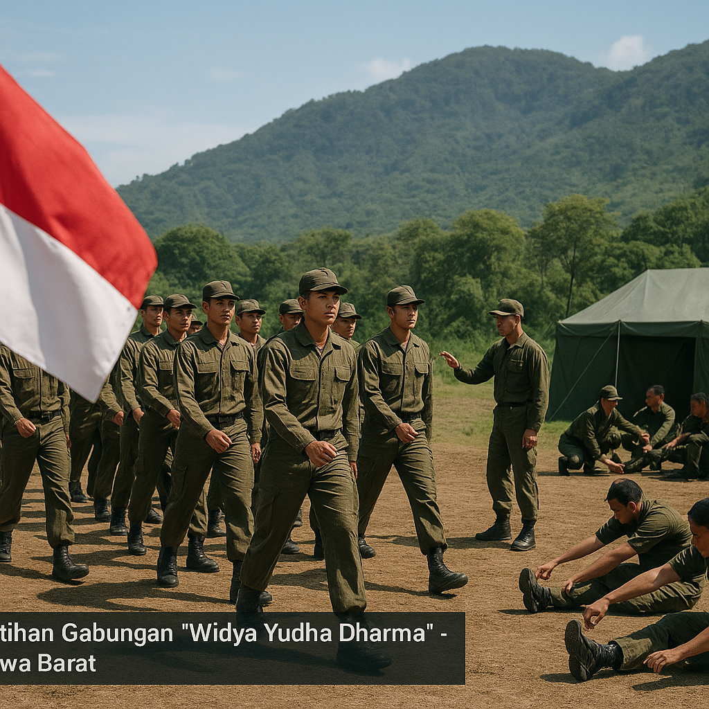 Resimen Mahasiswa Gelar Latihan Gabungan Bela Negara di Jawa...