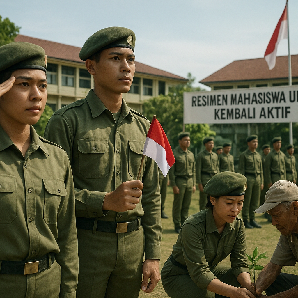 Universitas Negeri Yogyakarta Kembali Aktifkan Resimen Mahas...