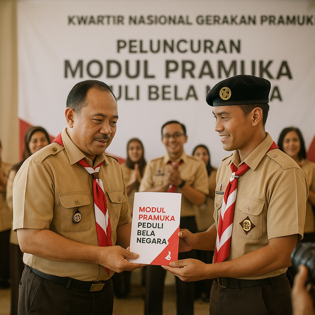 Kwartir Nasional Gerakan Pramuka Luncurkan Modul Khusus Pram...