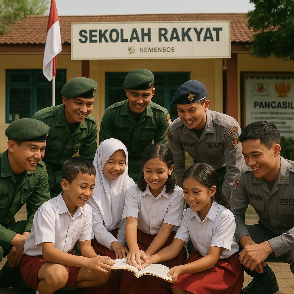 Kemensos Libatkan 2.000 Taruna TNI-Polri untuk Pendidikan Ka...