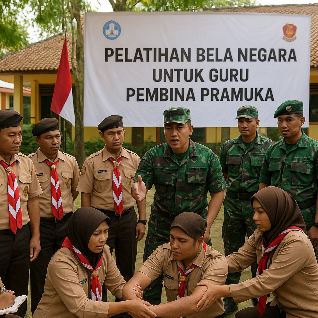 Kemendikbudristek dan TNI Gelar Pelatihan Bela Negara untuk...
