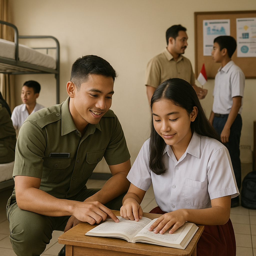 Kemensos Ungkap Alasan Libatkan Taruna TNI di Sekolah Rakyat