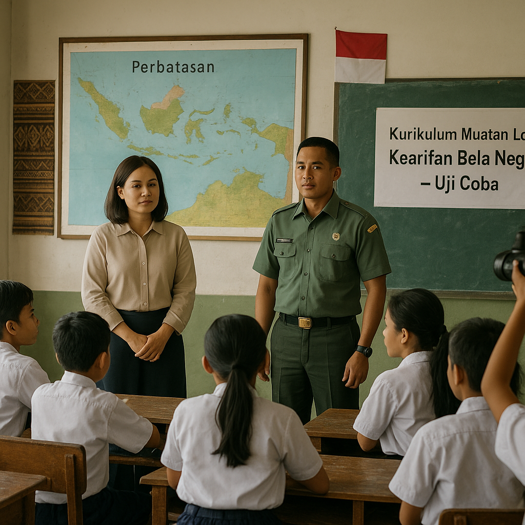 Kurikulum Muatan Lokal 'Kearifan Bela Negara' Diuji Coba di...